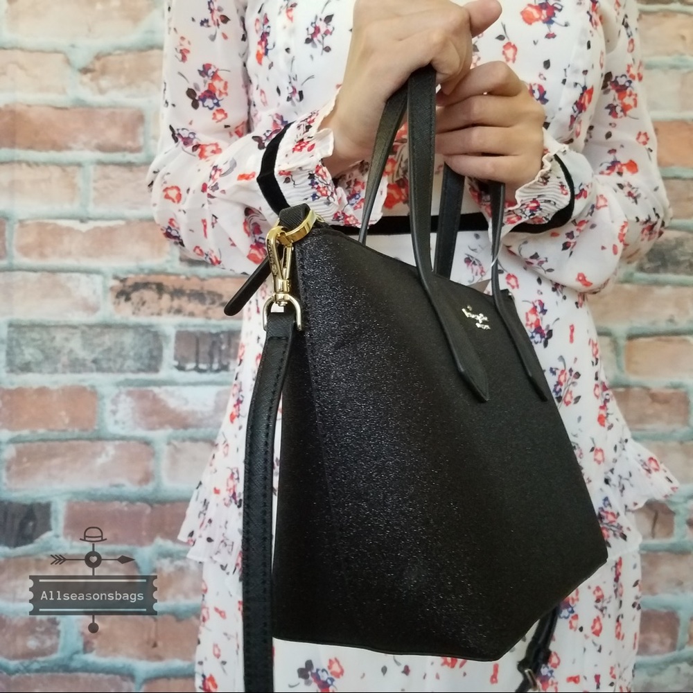 Kate spade SMALL Joeley Satchel Crossbody black - Picture 4 of 8